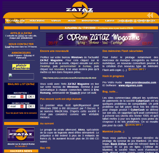 Zataz : la Genèse